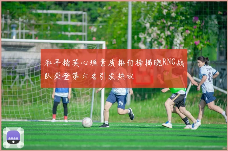和平精英心理素质排行榜揭晓RNG战队荣登第六名引发热议