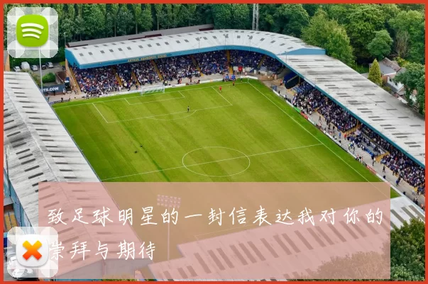 致足球明星的一封信表达我对你的崇拜与期待